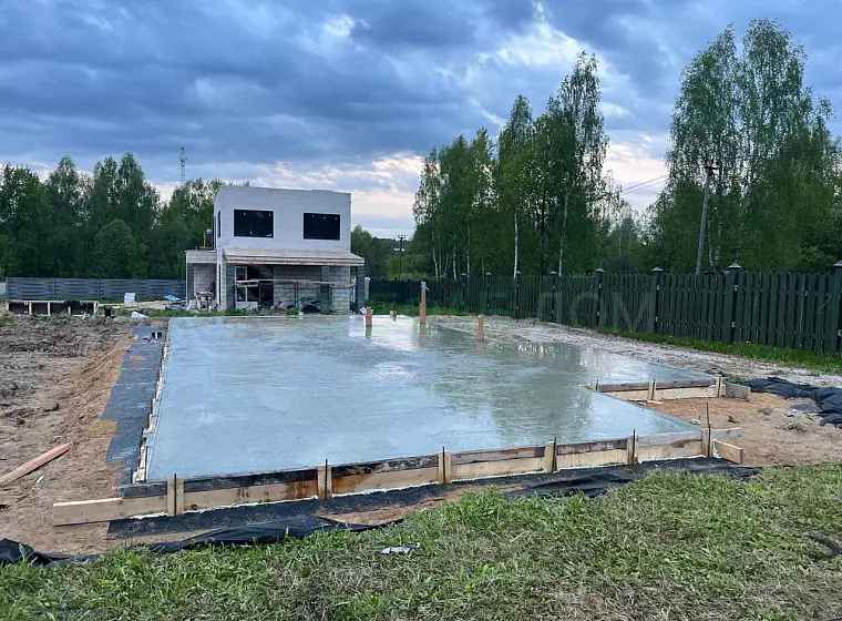 Сириус Г170-2 (Дом из газобетона) — фото строительства