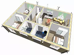Лаура Prefab 85-1 (ПРЕфаб технология) — Планировка 5