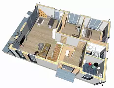 Версаль Prefab 137-1Л (ПРЕфаб технология) — Планировка 4