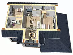 Альпика К182-2 (Каркасный дом) — Планировка 7