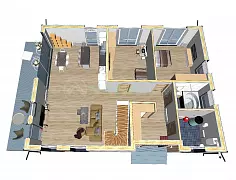 Версаль Prefab 137-1Л (ПРЕфаб технология) — Планировка 2