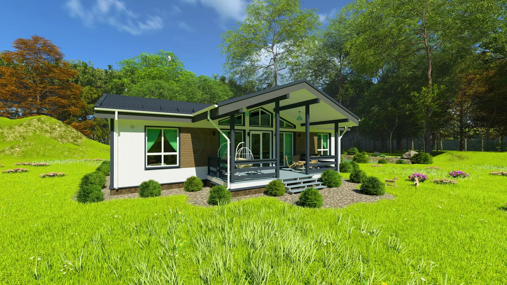 Корсика К142-1 (Дачный дом) — вид 3
