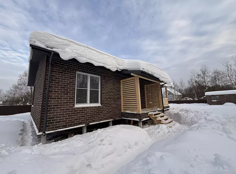 Сиеста К117-1 (деревня Акишево, снт Приозёрье) — фото строительства
