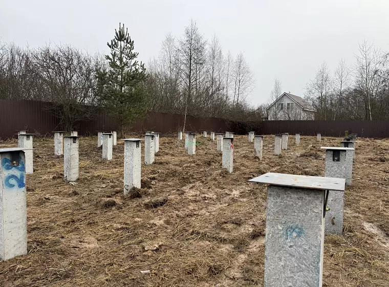 Сиеста К117-1 (деревня Акишево, снт Приозёрье) — фото строительства