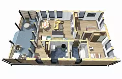 Фьорд Prefab 98-1 (ПРЕфаб технология) — Планировка 4