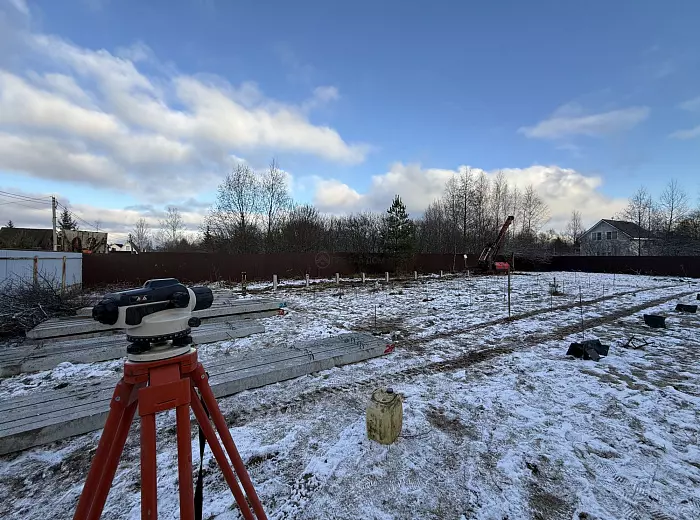 Сиеста К117-1 (деревня Акишево, снт Приозёрье) — этап строительства