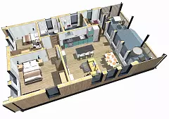 Фьорд Prefab 98-1 (ПРЕфаб технология) — Планировка 5