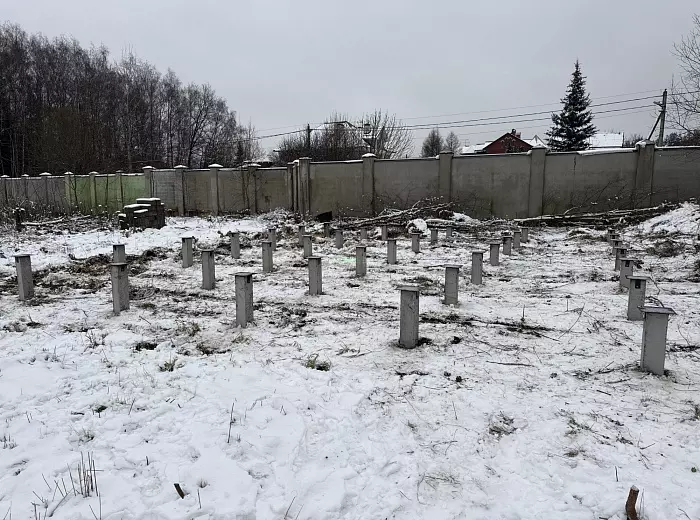 Эллада К76-1 (деревня Мешково) — этап строительства