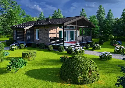 Сиеста К117-1 (Дачный дом)