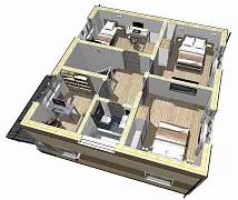 Айвенго К121-2 (Дачный дом) — Планировка 10